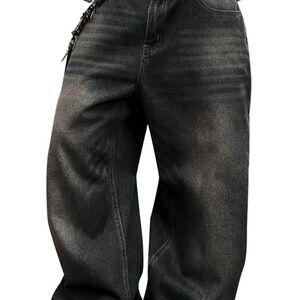 Men's Black Denim Jeans